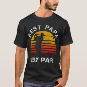 Best Papa van Par Golf T-shirt (Voorkant)
