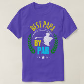 Best Papa van Par Golf Vader Golfing Vader T-shirt (Design voorkant)