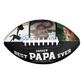 BEST PAPA VOOR Matig kleuren-kleureninklage American Football (Voorkant)