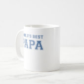 Best Papa wereldwijd Koffiemok (Voorkant links)