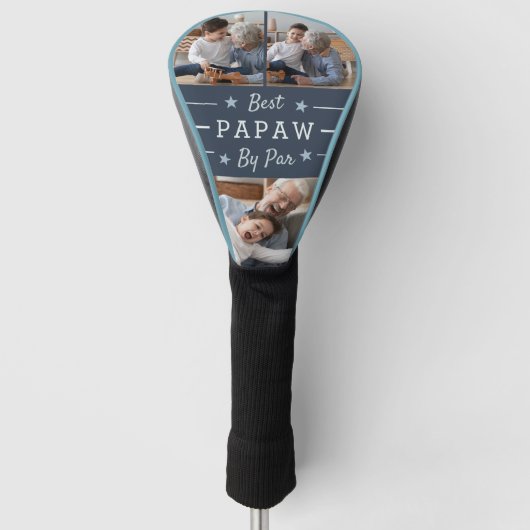 Best Papaw by Par | 3 Foto Golfheadcover (Voorkant)