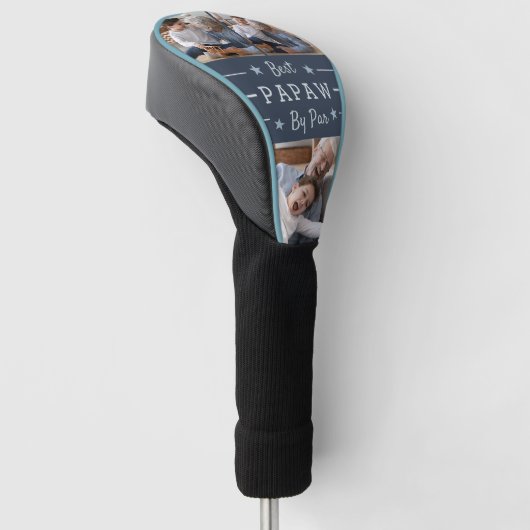 Best Papaw by Par | 3 Foto Golfheadcover (Schuin)