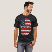 Best Papaw Ever American Flag  2 T-shirt (Voorkant volledig)