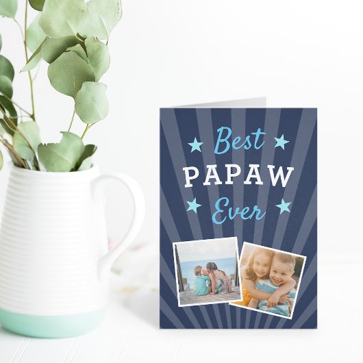 Best Papaw Ever | Foto Vaderdag Kaart