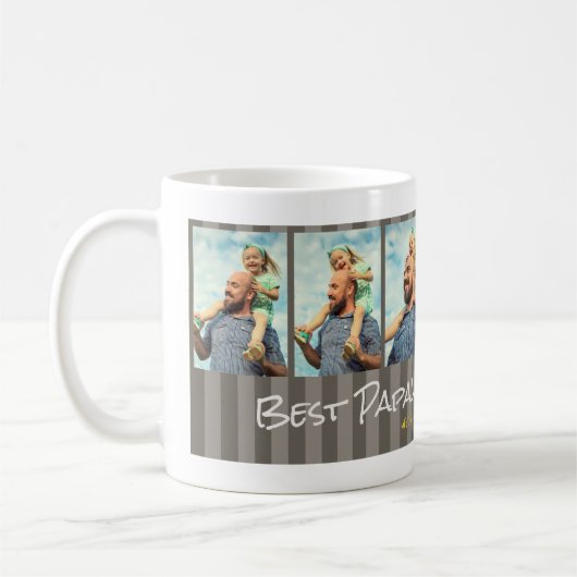 Best Papaw in de wereld Custom Photos Coffee Mok (Links)