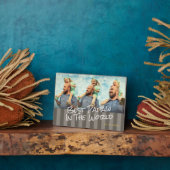 Best Papaw in World Photo Plaque Fotoplaat (Zijkant)