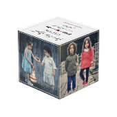 Best Papaw & most Loved Photo Cadeau ter wereld Kubus (Achter hoekig)
