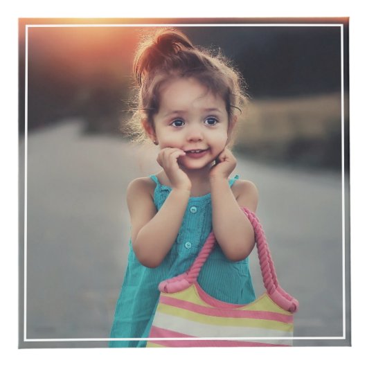 Best Papaw & most Loved Photo Cadeau ter wereld Kubus (Voorkant)