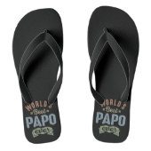 Best Papo over de wereld Teenslippers (Voetbed)