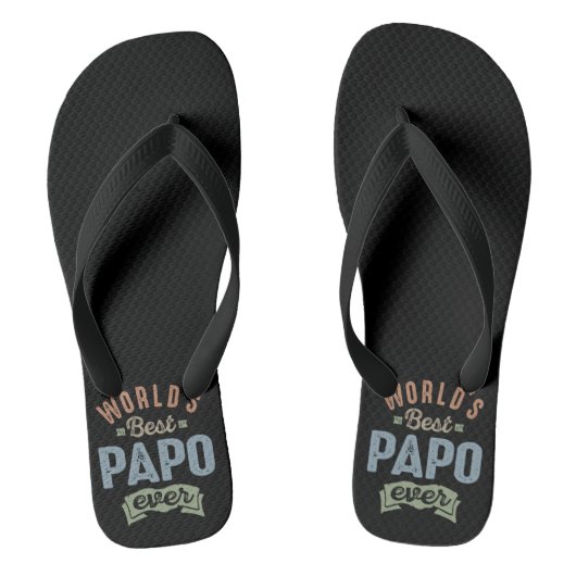 Best Papo over de wereld Teenslippers (Voetbed)