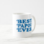 Best Papou Ever Koffiemok (Voorkant rechts)