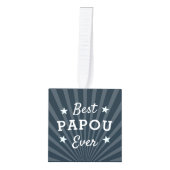 Best Papou Ever Photo Decoratie (Voorkant)