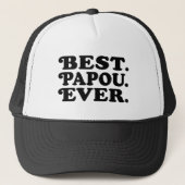 Best Papou Ever Trucker Pet (Voorkant)