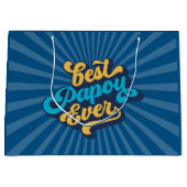 Best Papou Ever Vaderdag Groot Cadeauzakje (Voorkant)