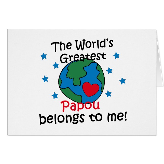 Best Papou hoort bij mij (Voorkant Horizontaal)