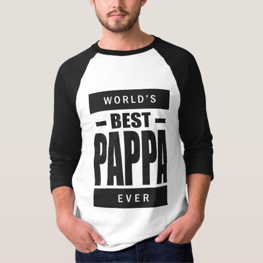 Best Pappa Ever T-shirt (Voorkant)