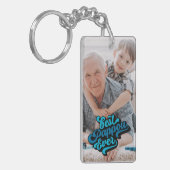 Best Pappou Ever | Foto opa Sleutelhanger (Voorkant Links)