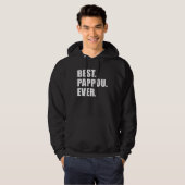 Best Pappou Ever Greek Grandfather 1 Hoodie (Voorkant volledig)