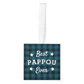 Best Pappou Ever | Holiday Pset Foto Decoratie (Voorkant)