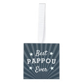 Best Pappou Ever Photo Decoratie (Voorkant)