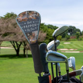 Best Pappou op Par | 3 Foto Golfheadcover