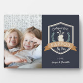 Best Pappou op Par | Foto Golf Grandpa Fotoplaat (voorkant)