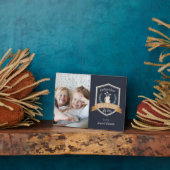 Best Pappou op Par | Foto Golf Grandpa Fotoplaat (Zijkant)