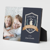 Best Pappou op Par | Foto Golf Grandpa Fotoplaat (Zijkant)