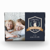 Best Pappou op Par | Golf Grandpa Fotoblokken (Voorkant)