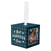 Best Pappous Ever | Holiday Pset Foto Decoratie (Voorkant hoekig)