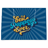 Best Pappous Ever Vaderdag Groot Cadeauzakje (Voorkant)