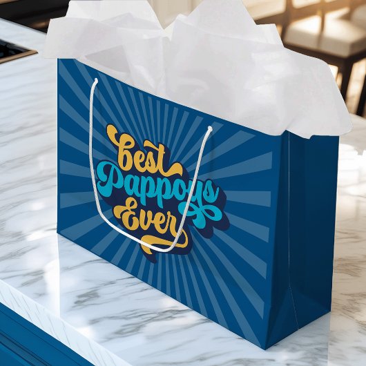 Best Pappous Ever Vaderdag Groot Cadeauzakje