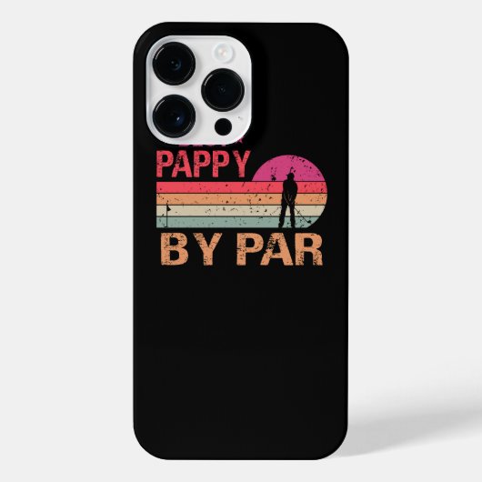 Best Pappy by Par Vaderdag Gifts Golf Lover Go iPhone Hoesje (Achterkant)