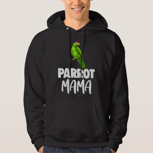 Best Parrot Mama  Women  Pet Hoodie (Voorkant)