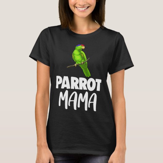 Best Parrot Mama Women Pet T-shirt (Voorkant)