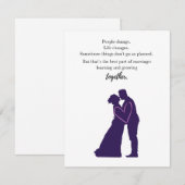 Best Part of Marriage Jubileum Kaart (Voorkant / Achterkant)