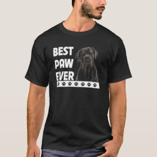Best Paw Ever Cane Corso Dad Day Dog T-shirt