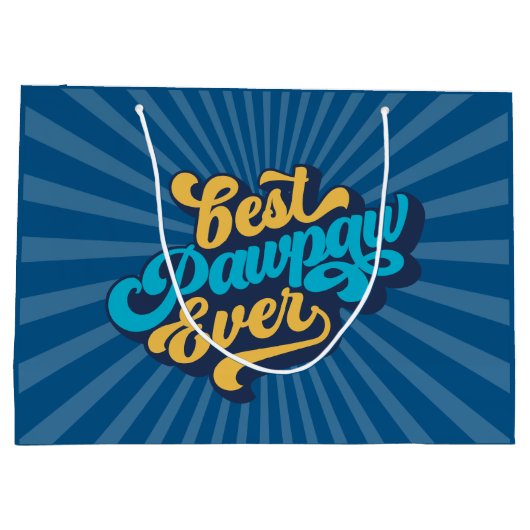 Best Pawpaw Ever Vaderdag Groot Cadeauzakje (Achterkant)