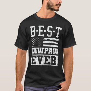 Best Pawpaw ooit Amerikaanse Vintage opa T-shirt