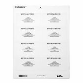 Best Pecan Pie recept EVER Etiket (Full Sheet)