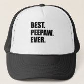 Best Peepaw ooit Trucker Pet (Voorkant)