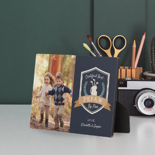 Best Pepaw by Par   Foto Golf Grandpa Fotoplaat