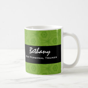 Best PERSONAL TRAINER Green and Black Gift Koffiemok