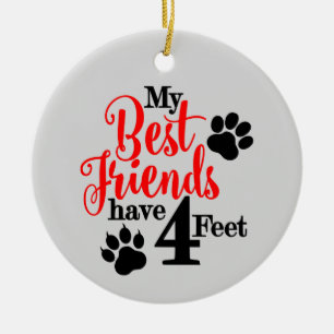 Best Pet Friend Keramisch Ornament