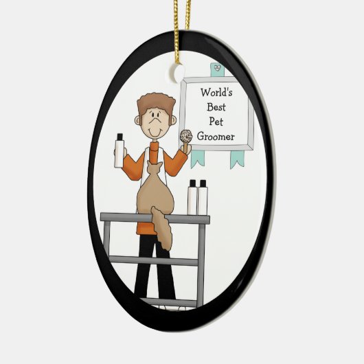 Best Pet Groomer Ornament (Links)