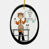 Best Pet Groomer Ornament (Voorkant)