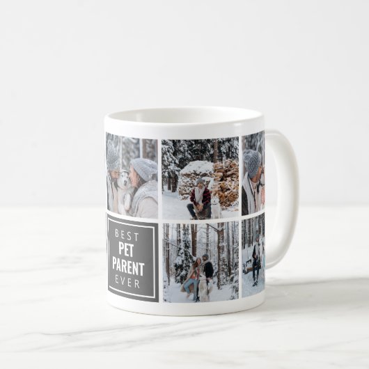 Best Pet Parent Ever Coffee Mok (Voorkant rechts)