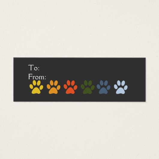 Best Pet Sitter Vet Holiday Cadebewijs Label Mini Visitekaartjes (Voorkant)