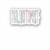 Best Phlebotomist Life Phlebotomy Sticker (Voorkant)