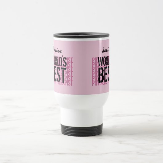 Best Physical Therapist V01A ter wereld Reisbeker (Center)